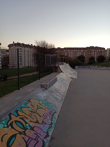 Skatepark - As Roseiras - Skateboard park in A Coruna, Spain
