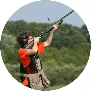 Skeet shooting photograph