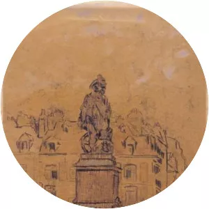 Sketch for `The Statue of Duquesne, . . .