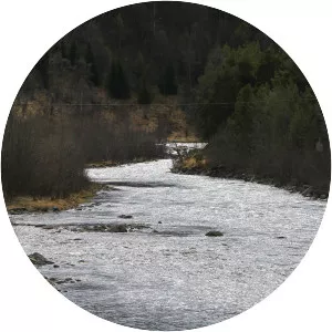 Skibotnelva - River in Norway