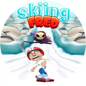 Skiing Fred