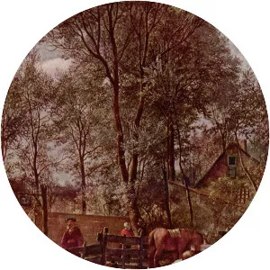 Skittles Players Outside an Inn