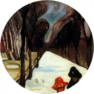 Snow Falling in the Lane - Artwork