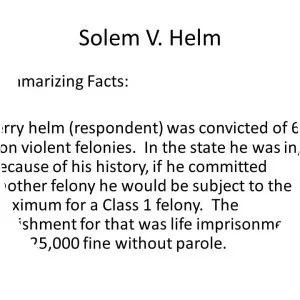 Solem v. Helm