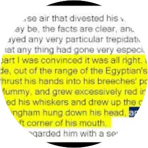 Some Words with a Mummy - Short story by Edgar Allan Poe