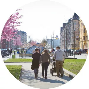 Sønder Boulevard - Bus stop in Copenhagen, Denmark