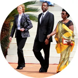 Sophie Buyoya - Pierre Buyoya's wife