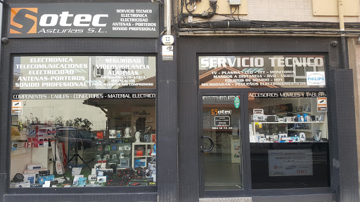 Sotec Asturias S.L. - Electronics store in Lugones, Spain