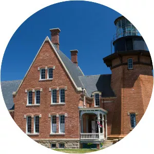 South East Lighthouse - Lighthouse in New Shoreham, Rhode Island