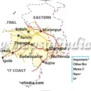 South Eastern Railway zone - 
