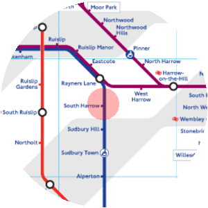 South Harrow tube station