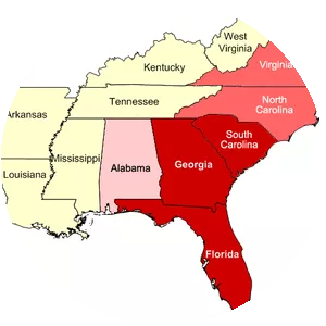 Southeastern United States