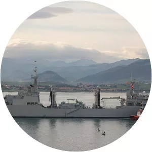 Spanish oiler Cantabria - Replenishment oiler