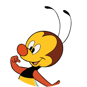 Spike the Bee - Cartoon character