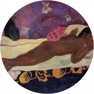 Spirit of the Dead Watching - Painting by Paul Gauguin