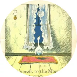 Squawk to the moon, little goose