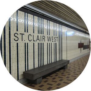 St. Clair West station