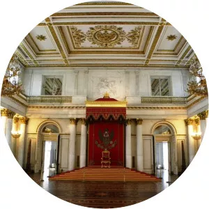 St George's Hall and Apollo Room of the Winter Palace - 