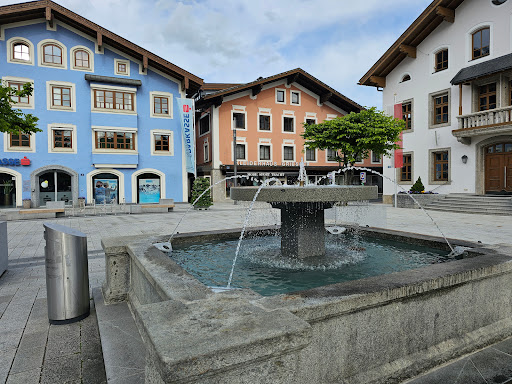 Stadtplatz Mittersill - Pedestrian zone in Mittersill, Austria