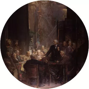 Statesmen of World War I - Painting by James Guthrie