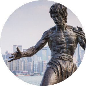 Statue of Bruce Lee