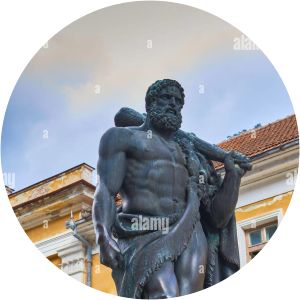 Statue of Hercules in Băile Herculane - 