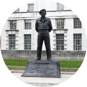 Statue of the Viscount Montgomery, London - 