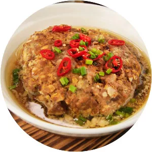 Steam minced pork