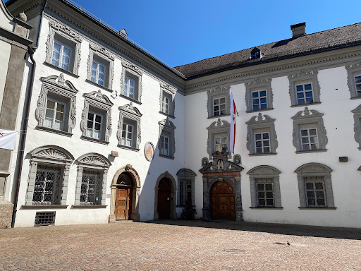 Stiftsplatz - Historical landmark in Hall in Tirol, Austria