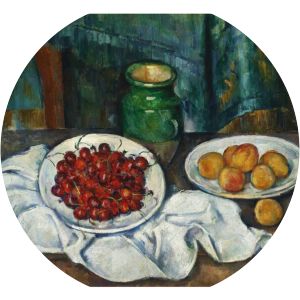 Still Life With Cherries And Peaches