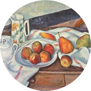 Still Life with Sugar Bowl, Jug and Plate of Fruit