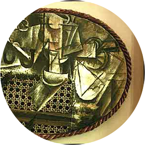 Still life with the caned chair