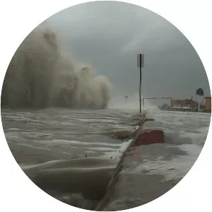 Storm surge photograph