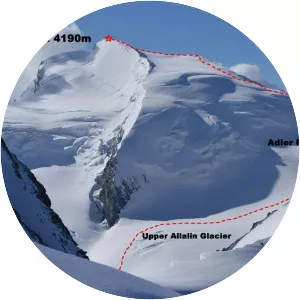 Strahlhorn - Mountain in Switzerland