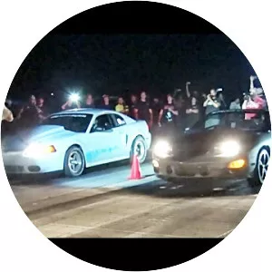 Street racing photograph