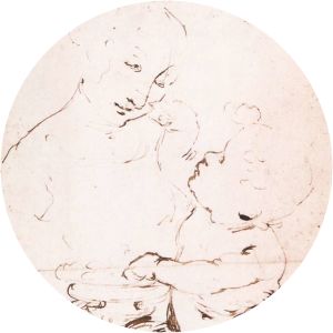 Study for the Madonna with the Fruit Bowl