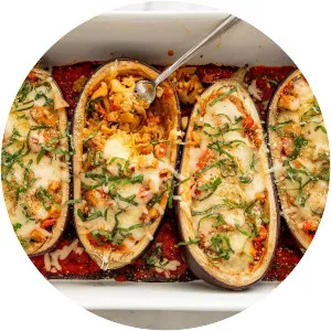 Stuffed eggplant