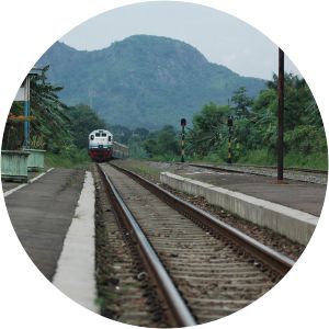 Sukatani railway station