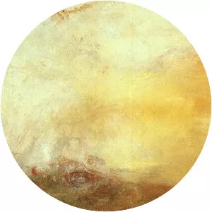 Sunrise with Sea Monsters - Painting by J. M. W. Turner