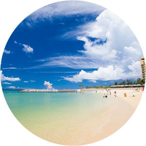 Sunset Beach Seawall Chatan