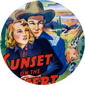 Sunset on the Desert