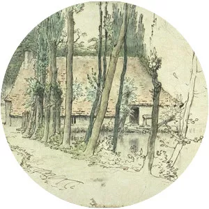 Surroundings of Vichy, house near the water