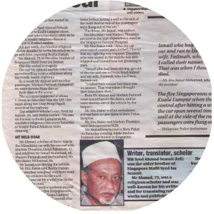 Syed Ahmad Semait - Writer
