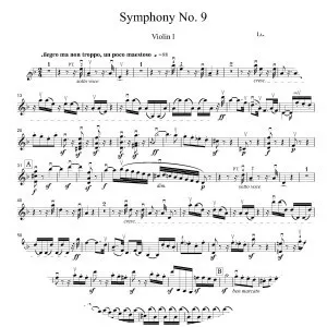 Symphony No. 9 - Symphony by Ludwig van Beethoven
