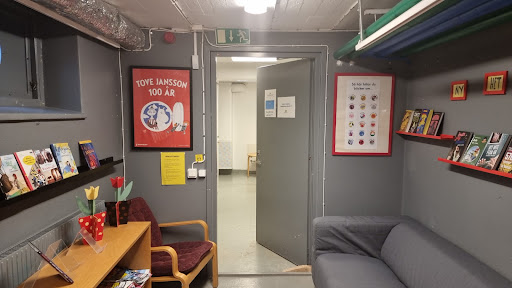 Tabergsskolan - Bus stop in Sweden