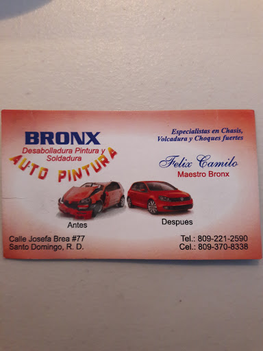 Taller Bronx, Desabolladura, Pintura Y Soldadura.