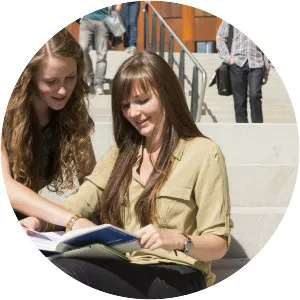 Tandem language learning photograph