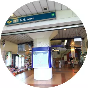 Teck Whye LRT station