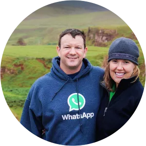 Tegan Acton - Brian Acton's wife