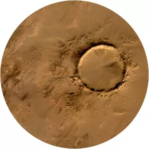 Tenoumer crater - Impact crater in Mauritania